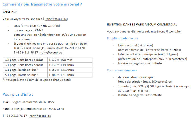 Comment nous transmettre votre materiel 2023